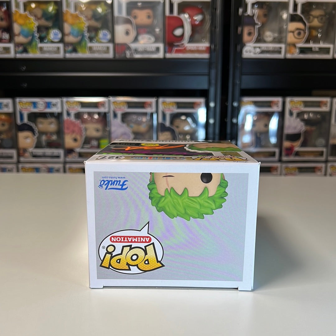 Funko POP Animation One Piece Roronoa Zoro GITD Kody Exclusive Autographed #327